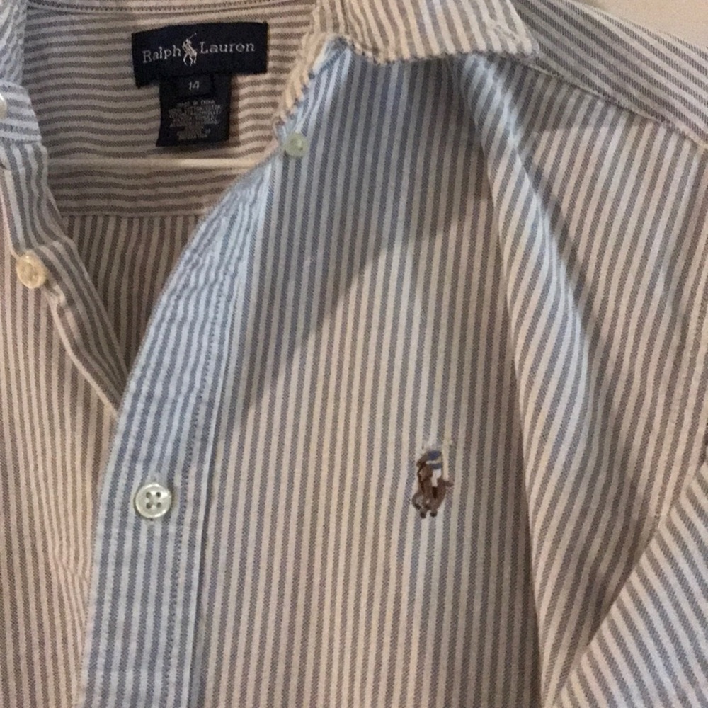 Ralph Lauren shirt size 14